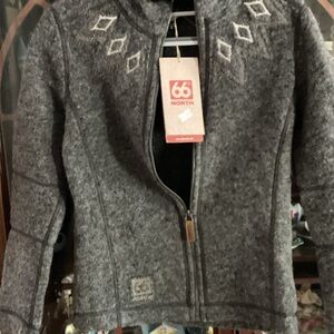 66 North Women's Kaldi Cardigan Sweater
